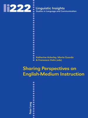 cover image of Sharing Perspectives on English-Medium Instruction
